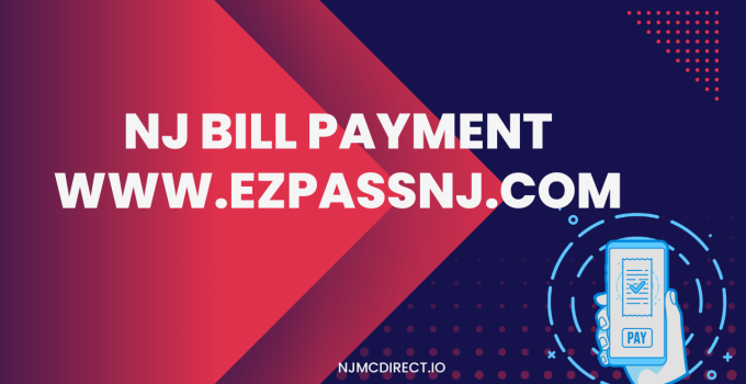NJ E-ZPass – Pay EZPass Bill Online at www.ezpassnj.com