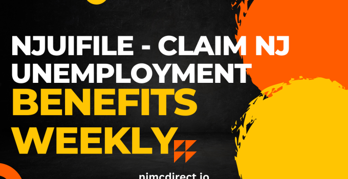 NJUIFILE – Claim NJ Unemployment Weekly Benefits